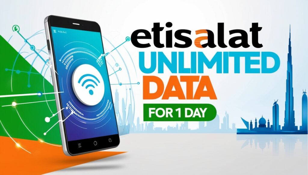 Etisalat Unlimited Data for 1 Day