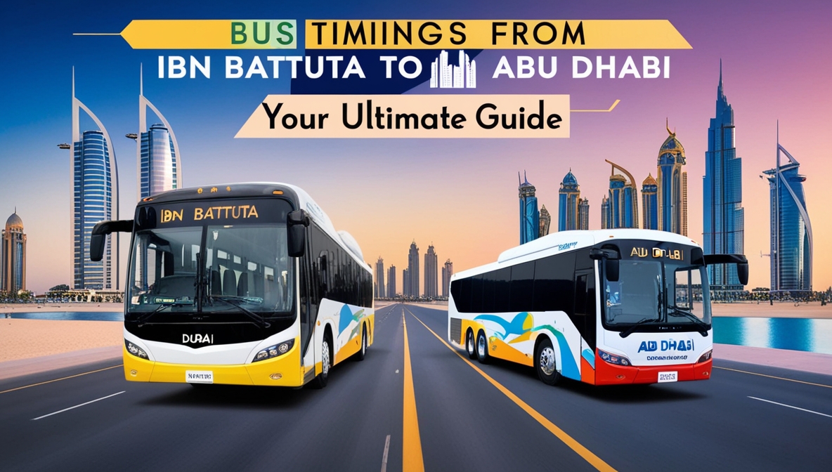  Ibn Battuta to Abu Dhabi Bus Timings: Your Ultimate Guide