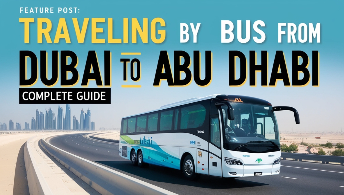 Dubai to Abu Dhabi Bus Timings: Traveling by Bus from Dubai to Abu Dhabi
