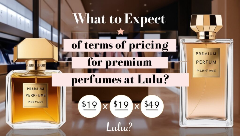 What to Expect in Terms of Pricing for Premium Perfumes at Lulu?