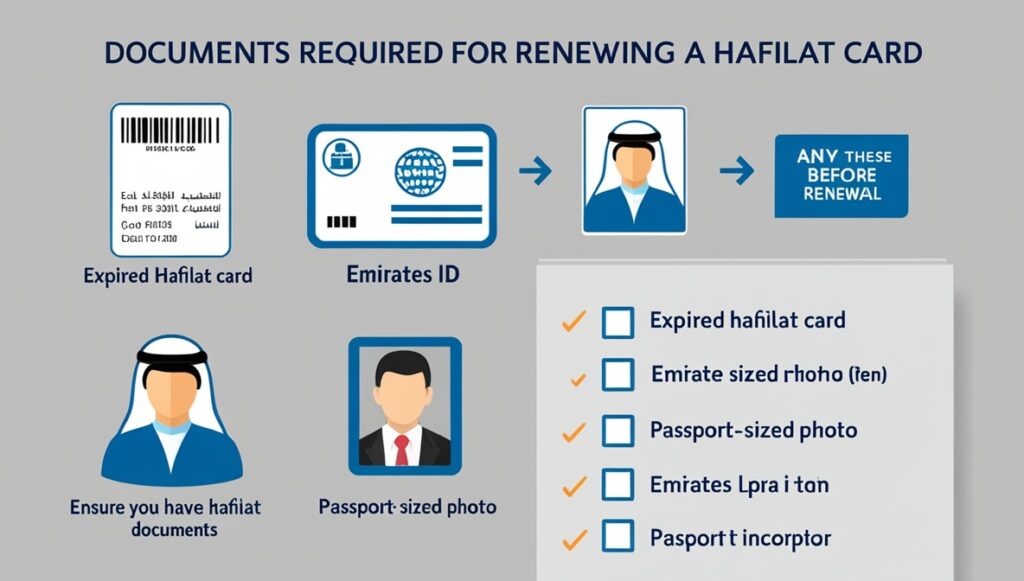 Documents Required for Hafilat Card Renewal